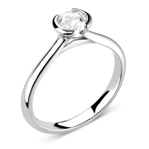 Engagement - Lab Grown Diamond Solitaire Ring